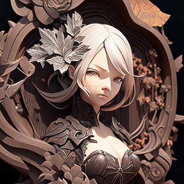 3D model SINoALICE game (STL)